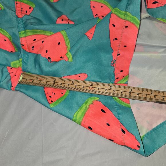 Arizona Jeans Mens XL Swim Trunks Suit Watermelon All Over Print Vacation Beach - Picture 10 of 13